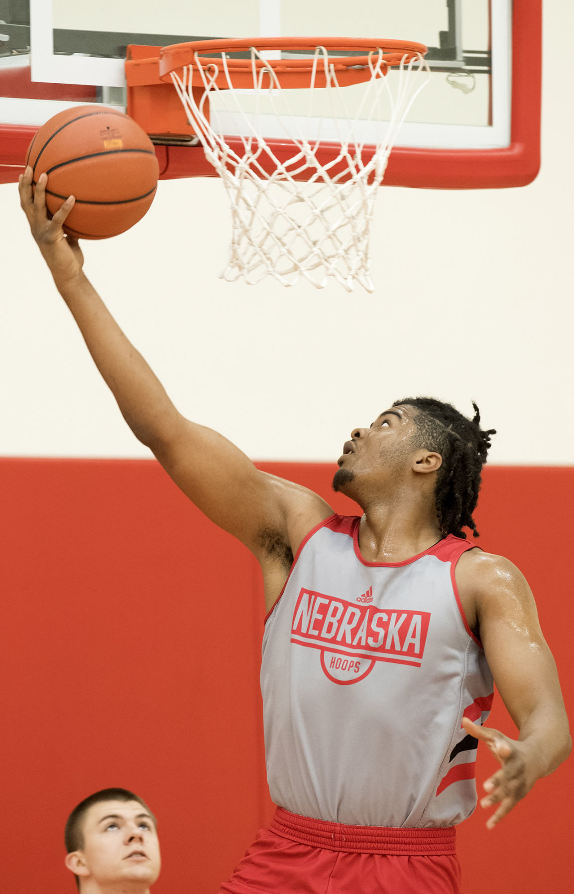 Nebraska hoops practice, 9.25